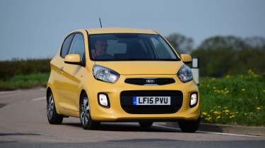 Used Kia Picanto - front cornering
