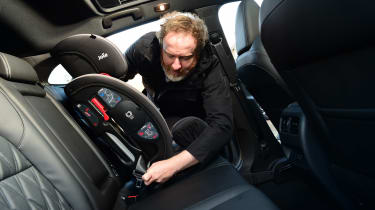 Nissan Qashqai long termer - first report car seat