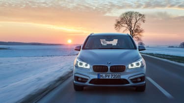 BMW 2 Series Active Tourer plug-in hybrid - front sunset