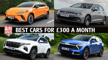 Best cars for £300 a month - header image