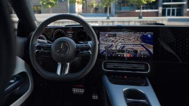 Mercedes CLA with EQ Technology - dash