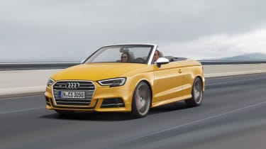 Audi A3 facelift - cabriolet front tracking