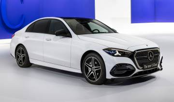 Mercedes C-Class facelift - front