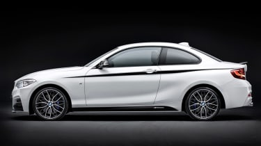 BMW M235i profile