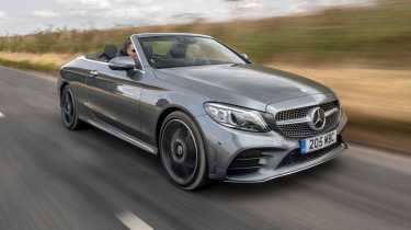 Mercedes C-Class Cabriolet - front tracking