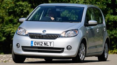 Skoda Citigo five-door front cornering