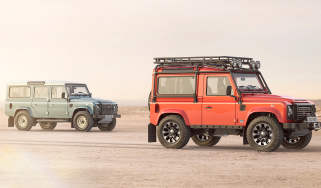 Land Rover Defender V8 90 and 110 by Works Bespoke - side tracking