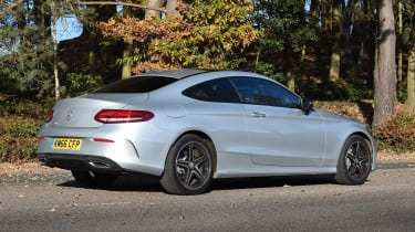 Mercedes C-Class Coupe - rear static