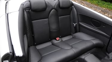 Saab 9-3 Convertible rear seats