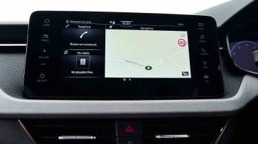 Skoda Scala - infotainment main screen