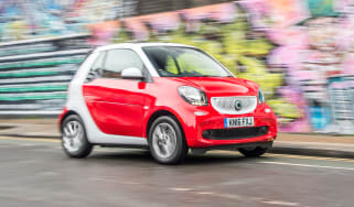 Smart ForTwo Cabrio - front action