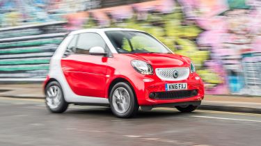 Smart ForTwo Cabrio - front action
