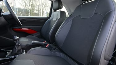 Vauxhall Adam Energised - front seats