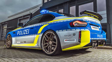 Police BMW M2 by AC Schnitzer - static rear 3/4