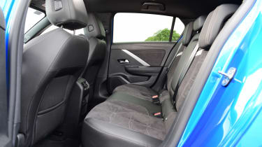 Vauxhall Astra Electric - rear seats