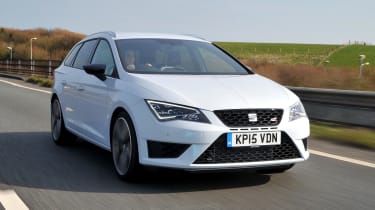 SEAT Leon Cupra ST - front tracking