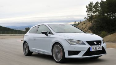 SEAT Leon Cupra SC front tracking 