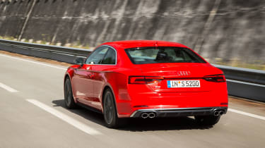 Audi S5 Coupe 2016 - rear tracking
