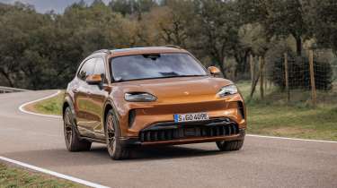 Porsche Cayenne Electric - front cornering