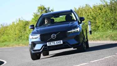 Volvo XC60 - front cornering, low angle