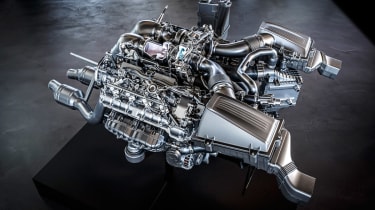 Mercedes AMG GT engine
