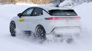 Cupra Raval - rear 3/4 white