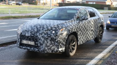 Lexus RX 2015 spy shot 1