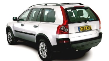 Rear view of Volvo XC90
