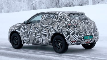 New DS 3 Crossback spied rear