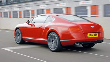 Bentley Continental GT V8 rear tracking