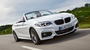 BMW 220d Convertible - front action