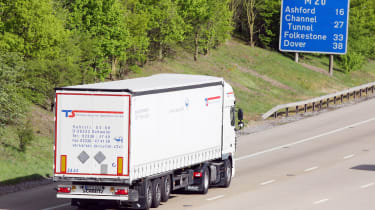 Foreign truckers £96m first two years of HGV Levy | Auto Express
