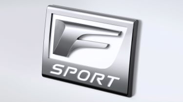 New Lexus IS F Sport badge