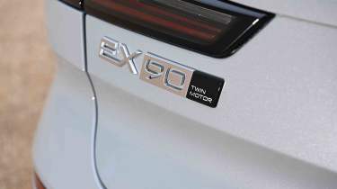 Volvo EX90 - &#039;EX90&#039; badge detail