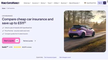 Best car insurance comparison sites - Money Supermarket