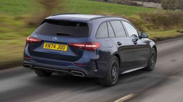 Mercedes C-Class Estate - rear tracking