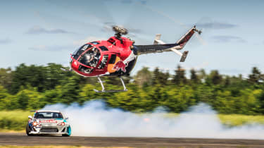 Fastest drift - helicopter
