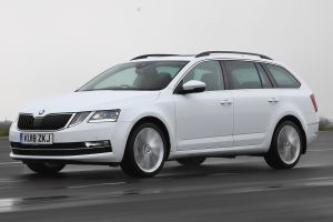 skoda octavia estate tracking front