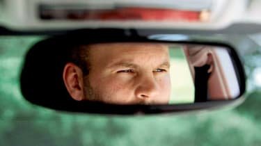 Toyota Corolla rear view mirror