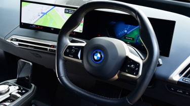 BMW iX long termer - dash