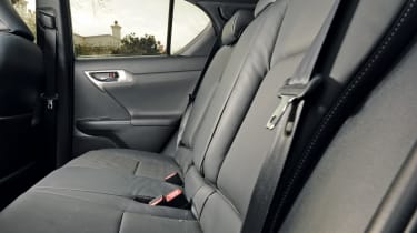 Lexus CT 200h rear seats