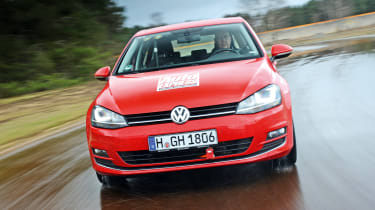 Winter tyre test - wet