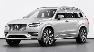Volvo XC90 facelift - front 3/4