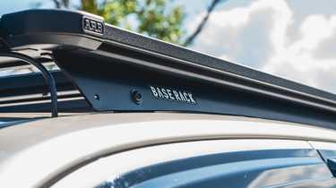 Muddied Isuzu D-Max Mudmaster - roof bars