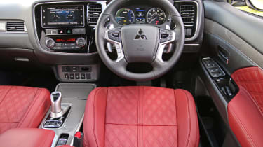 New Mitsubishi Outlander PHEV interior