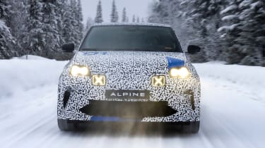 Alpine A290 prototype - full front