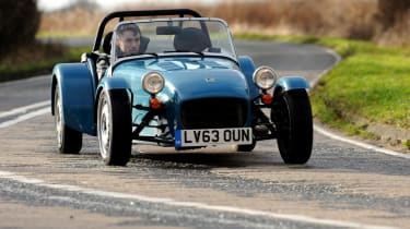 Caterham 7 160 front action