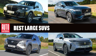 Best large SUVs - header image