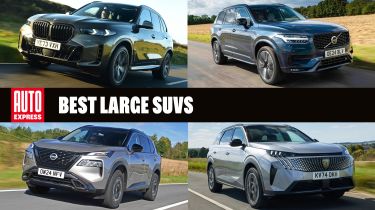 Best large SUVs - header image