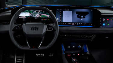 2026 Audi - steering wheel and dashboard